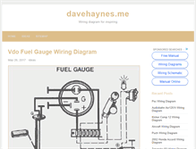 Tablet Screenshot of davehaynes.me
